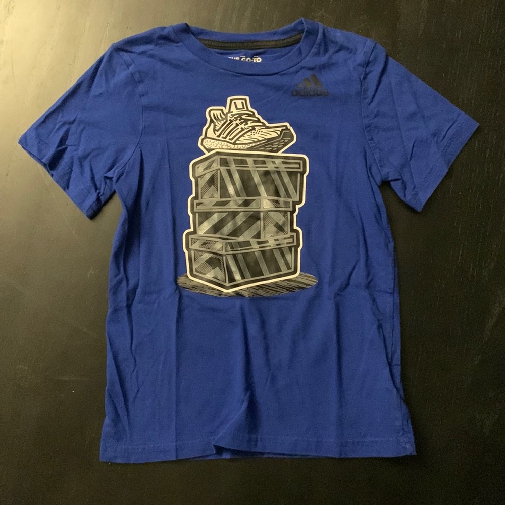 Adidas tshirt size 7 kids